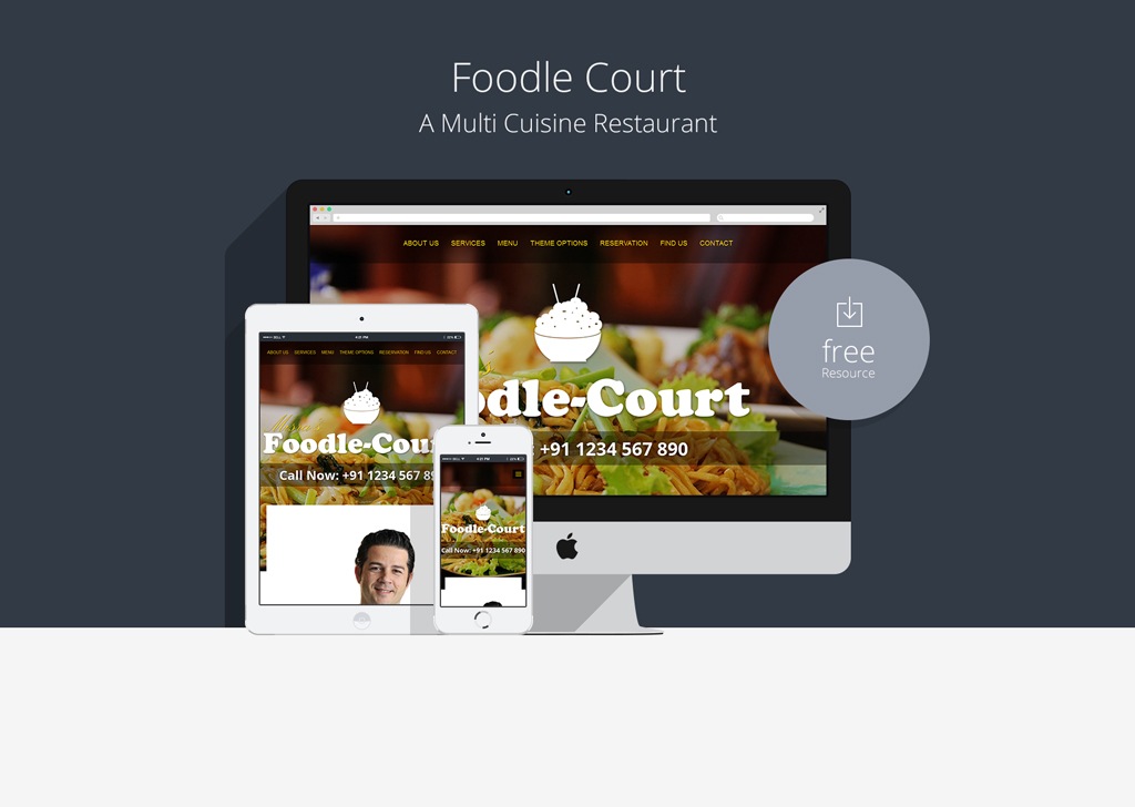 foodle-court-a-multi-cuisine-restaurant-bootstrap-responsive-website-template